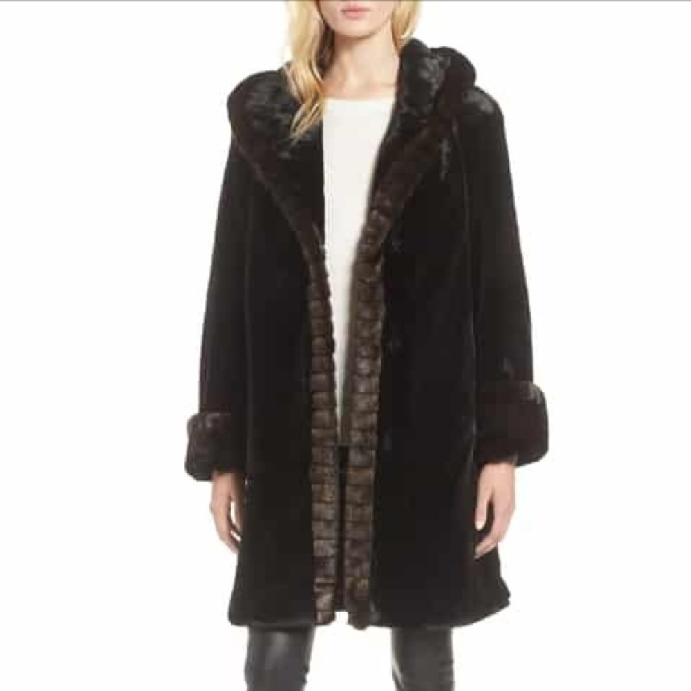 Gallery faux fur coat